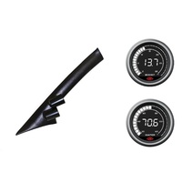 SAAS pillar pod boost water temperature gauges for Ford Ranger PX 2011-2015
