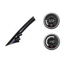 SAAS pillar pod oil pressure voltmeter gauges for Ford Ranger PX 2011-2015