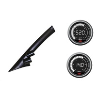 SAAS pillar pod pyro volt gauges for Ford Ranger PX 2011-2015