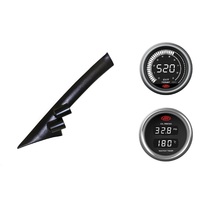 SAAS pillar pod pyro oil/water temp gauges for Ford Ranger PX 2011-2015