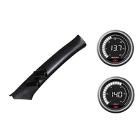 SAAS pillar pod boost voltmeter gauges for Mitsubishi Triton MN Airbags