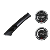 SAAS pillar pod oil pressure voltmeter gauges for Mitsubishi Triton MN Airbags