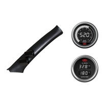 SAAS pillar pod pyro oil/water temp gauges for Mitsubishi Triton MN Airbags