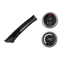 SAAS pillar pod boost/pyro voltmeter gauges for Mitsubishi Triton MN Airbags