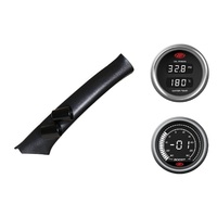 SAAS pillar pod oil/water temp boost/vacuum gauges for Mitsubishi Triton MN Airbags