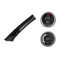 SAAS pillar pod oil/water temp boost gauges for Mitsubishi Triton MN Airbags