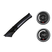 SAAS pillar pod boost/vacuum voltmeter gauges for Mitsubishi Triton MN No SRS