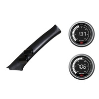 SAAS pillar pod boost water temperature gauges for Mitsubishi Triton MN No SRS