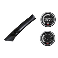SAAS pillar pod pyro boost/vacuum gauges for Mitsubishi Triton MN No SRS