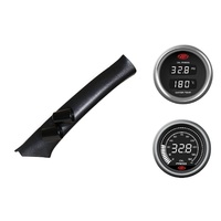 SAAS pillar pod oil/water temp oil pressure gauges for Mitsubishi Triton MN No SRS
