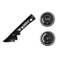 SAAS pillar pod oil pressure boost gauges for Mitsubishi Triton MQ MR