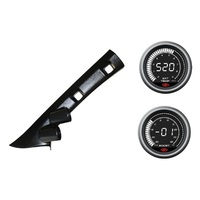 SAAS pillar pod pyro boost/vacuum gauges for Mitsubishi Triton MQ MR