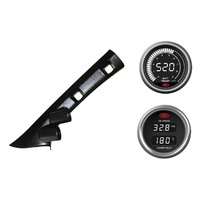 SAAS pillar pod pyro oil pressure gauges for Mitsubishi Triton MQ MR