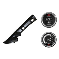 SAAS pillar pod oil/water temp voltmeter gauges for Mitsubishi Triton MQ MR