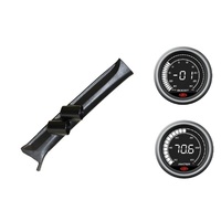 SAAS pillar pod boost/vacuum water temp gauges for Mitsubishi Pajero NH-NL