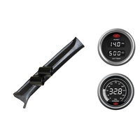 SAAS pillar pod boost/pyro oil pressure gauges for Mitsubishi Pajero NH-NL