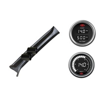 SAAS pillar pod boost/pyro voltmeter gauges for Mitsubishi Pajero NH-NL