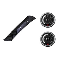 SAAS pillar pod boost water temperature gauges for Mitsubishi Pajero NM NP