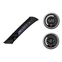 SAAS pillar pod pyro boost/vacuum gauges for Mitsubishi Pajero NM NP
