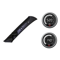 SAAS pillar pod pyro volt gauges for Mitsubishi Pajero NM NP
