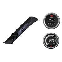 SAAS pillar pod boost/pyro voltmeter gauges for Mitsubishi Pajero NM NP