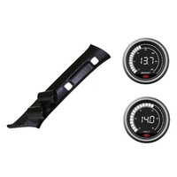 SAAS pillar pod boost voltmeter gauges for Mitsubishi Pajero NS-NX