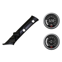 SAAS pillar pod oil pressure boost/vacuum gauges for Mitsubishi Pajero NS-NX