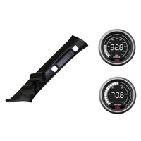 SAAS pillar pod oil pressure water temp gauges for Mitsubishi Pajero NS-NX