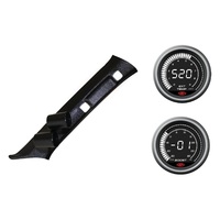 SAAS pillar pod pyro boost/vacuum gauges for Mitsubishi Pajero NS-NX