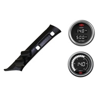 SAAS pillar pod boost/pyro voltmeter gauges for Mitsubishi Pajero NS-NX