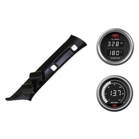 SAAS pillar pod oil/water temp boost gauges for Mitsubishi Pajero NS-NX