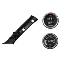 SAAS pillar pod oil/water temp oil pressure gauges for Mitsubishi Pajero NS-NX