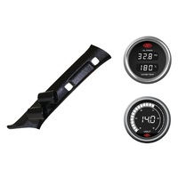 SAAS pillar pod oil/water temp voltmeter gauges for Mitsubishi Pajero NS-NX