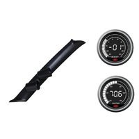 SAAS pillar pod boost/vacuum water temp gauges for Nissan Navara D22 1997-2014