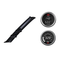 SAAS pillar pod boost/pyro oil pressure gauges for Nissan Navara D22 1997-2014
