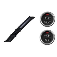 SAAS pillar pod boost/pyro oil/water temp gauges for Nissan Navara D22 1997-2014