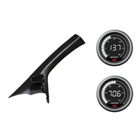 SAAS pillar pod boost water temperature gauges for Nissan Navara D40 2006-2015