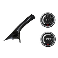 SAAS pillar pod boost voltmeter gauges for Nissan Navara D40 2006-2015
