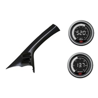 SAAS pillar pod pyro boost gauges for Nissan Navara D40 2006-2015