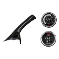 SAAS pillar pod pyro oil pressure gauges for Nissan Navara D40 2006-2015