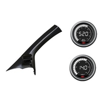 SAAS pillar pod pyro volt gauges for Nissan Navara D40 2006-2015