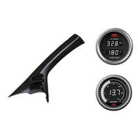 SAAS pillar pod oil/water temp boost gauges for Nissan Navara D40 2006-2015