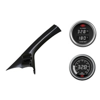SAAS pillar pod oil/water temp oil pressure gauges for Nissan Navara D40 2006-2015