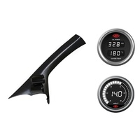 SAAS pillar pod oil/water temp voltmeter gauges for Nissan Navara D40 2006-2015