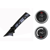 SAAS pillar pod boost/pyro voltmeter gauges for Nissan Navara D23 NP300