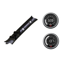 SAAS pillar pod oil pressure boost gauges for Nissan Patrol GU Y61