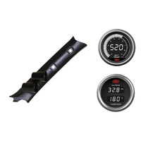 SAAS pillar pod pyro oil pressure gauges for Nissan Patrol GU Y61