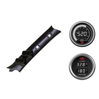 SAAS pillar pod pyro oil/water temp gauges for Nissan Patrol GU Y61