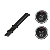 SAAS pillar pod boost/pyro oil/water temp gauges for Nissan Patrol GQ 1987-1997