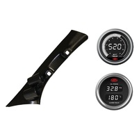 SAAS pillar pod pyro oil pressure gauges for Holden Colorado RG 1